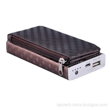 Wallet-shaped Charger with 6,000mAh Real Capacity, Charger for Mobile Phones and iPhone